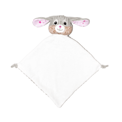 newborn and baby pink bubblegum comforter personalise child name with embroidery