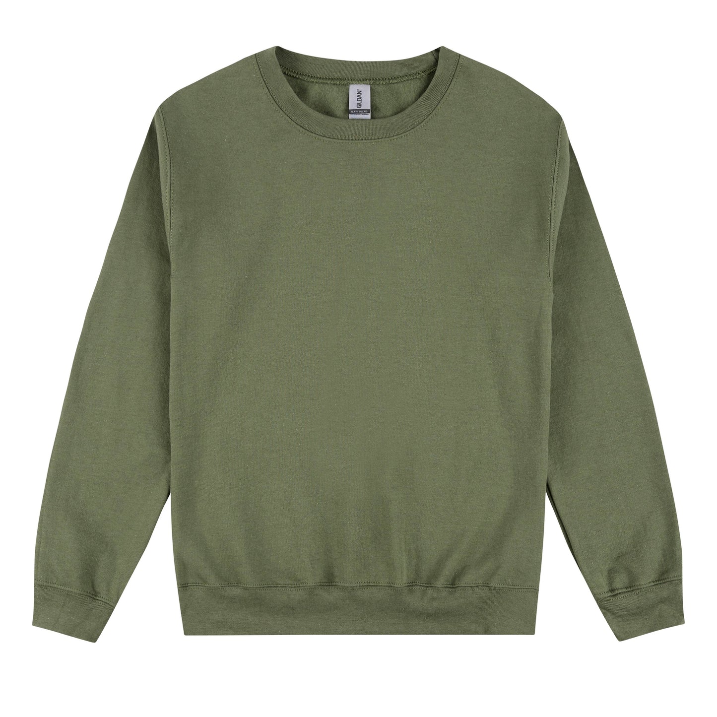 Khaki green Crewneck jumper sweater