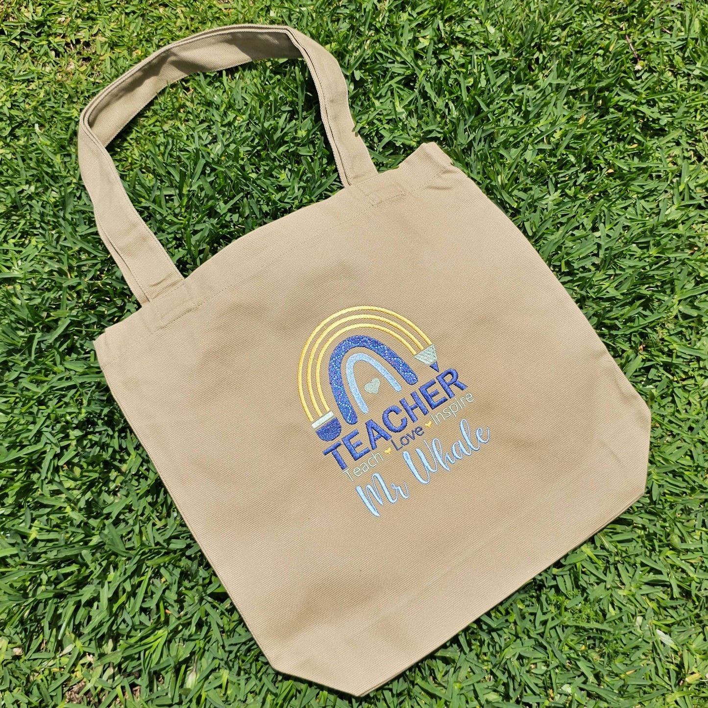 Personalised Teacher Gift - Tote Bag