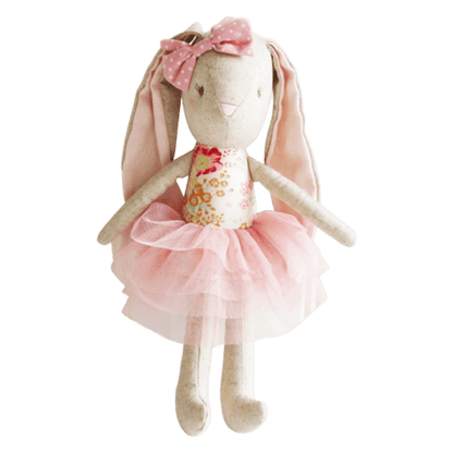 Alimrose baby mini pearl girl bunny personalise child name with embroidery